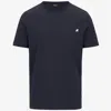 K-way T-shirt With Logo In Technical Fabric
