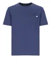 K-way Pocket Logo T-shirt In Blue