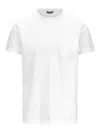 K-way Odom Letitrain Cotton Crew-neck T-shirt In White