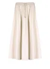 K-way Skirt  Woman Color Beige In Neutral