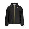 K-way Jack Stretch Nylon Jersey Jacket In Black
