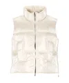 K-way Sleeveless Down Jacket In White