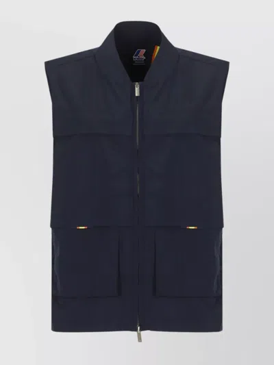 K-WAY SLEEVELESS JACKET FRONT POCKETS