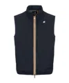 K-way Le Vrai 4.0 Rouland Warm Water Repellent Vest In Black