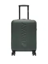 K-way Small Debossed-logo Suitcase In Green