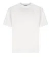 K-way Odom Letitrain Cotton Crew-neck T-shirt In White
