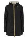 K-way K Way Sophie Plus Reversible Hooded Jacket