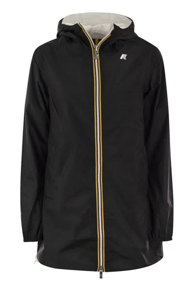 K-way K Way Sophie Plus Reversible Hooded Jacket In Multicolor