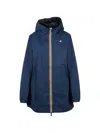 K-way Sophie Plus.2 Double Jacket In Blue
