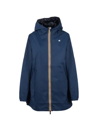 K-way Sophie Plus.2 Double Jacket In Blue