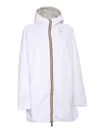 K-way Sophie Plus.2 Double Down Jacket In White