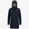 K-way Sophie Hat Casual Jacket In Blue