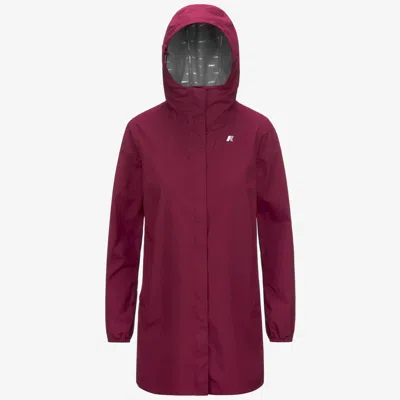 K-way Sophie Stretch Dot In Burgundy