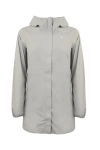 K-way Marguerite Stretch Dot Jacket In Beige Lt