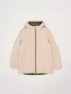 K-way P. Sophie St Thermo Double Down Jacket In Beige-verde