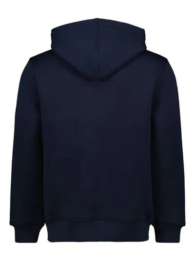 K-way Spacer-fabric Hooded Sweatshirt In Blue