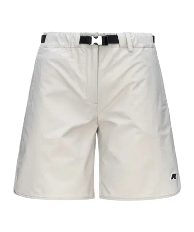 K-way Sport Hiking Shorts In White