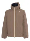 K-way Jack St Thermo Double Down Jacket In Blue