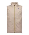 K-way Le Vrai 3.0 Rouland Warm Gilet In Neutral