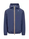K-way Jack Stretch Nylon Jersey Clothing In Blue