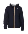 K-way Jack St Thermo Reversibile Jacket In Blue