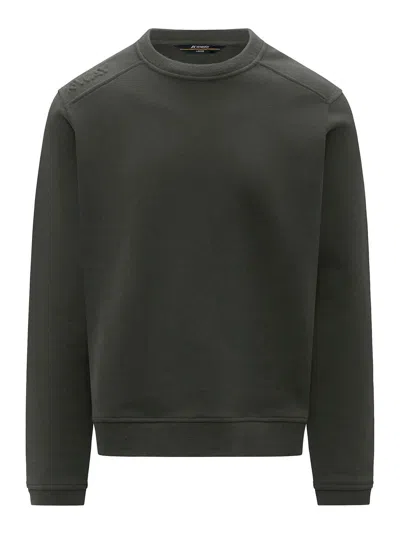 K-way Perruel Cotton Cashmere In Green