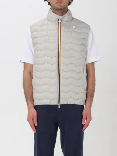 K-way Waistcoat  Men In Beige