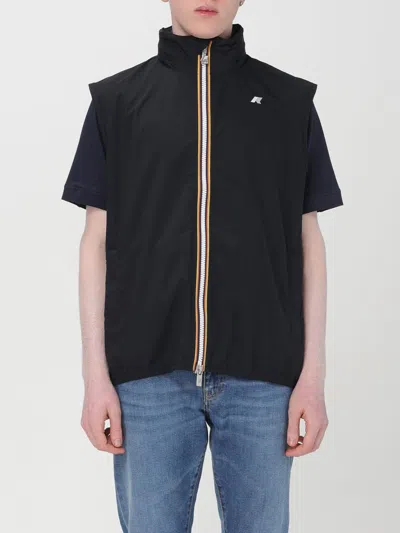 K-way Suit Waistcoat  Men Colour Black