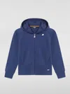 K-way Haycel Blue Hoodie In Blue