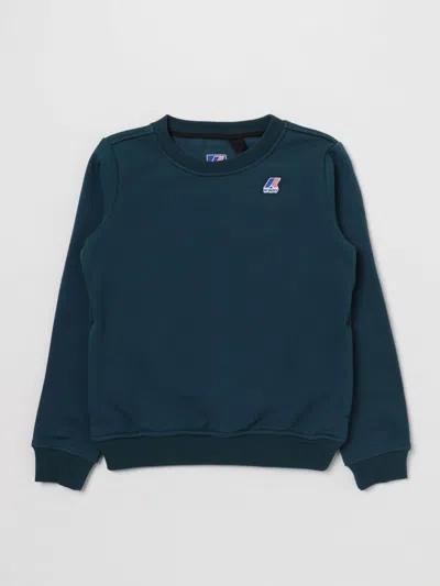 K-way Sweater  Kids Color Petroleum Blue