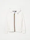 K-way Kids' Little Boy's & Boy's Claude Hooded Windbreaker Jacket In White