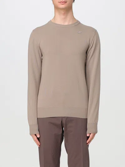 K-way Sweater  Men Color Beige In Beige
