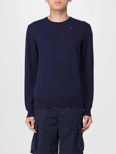 K-way Sweater  Men Color Blue