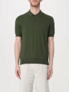 K-way K Way Pleyne Green Cotton Polo Shirt In Green