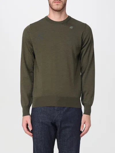 K-way Sweater  Men Color Military In Green