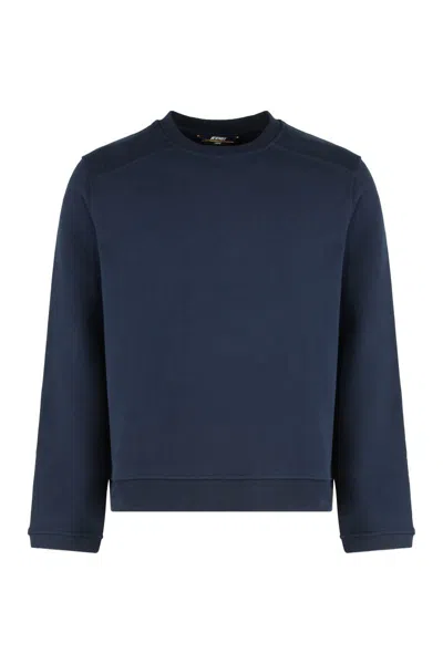 K-WAY K-WAY SWEATER WITH A ROUND NECK PERRUEL IN COTTON AND CASHMERE.