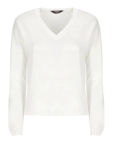 K-way Sweaters In White