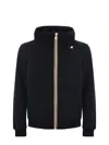 K-way Pascal Sherpa Polar Jacket In Black