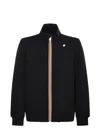 K-way Zip-detail Track Jacket In Black
