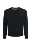 K-way Wool Crewneck Pull In Black