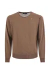 K-way Sweaters Camel In Brown