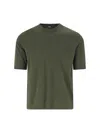 K-way Neckline Crew Short Sleeves In Green