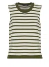 K-way Sleeveless Quilts In Green