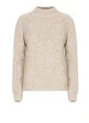 K-way Raglan-sleeve Sweater In Neutral