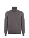 K-way Henry Turtleneck Pullover In Tortora Melange