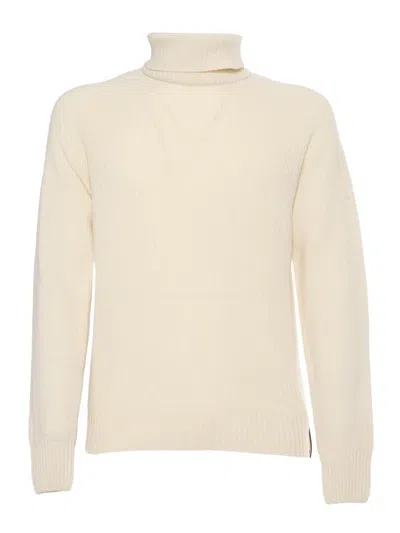 K-way Virgil Merino Sweater In White