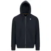 K-way Anthony Heavy Fleece In Blue