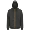 K-way Jack Hooded Zip-front Jacket In Green