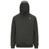 K-way K Way Bernie Hooded Sweatshirt In Green