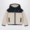 K-way Jildaz Teddy Jacket In Beige